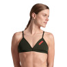 Maillot Femme ARENA TEAM SWIM TOP TIE BACK SOLID DARK SAGE