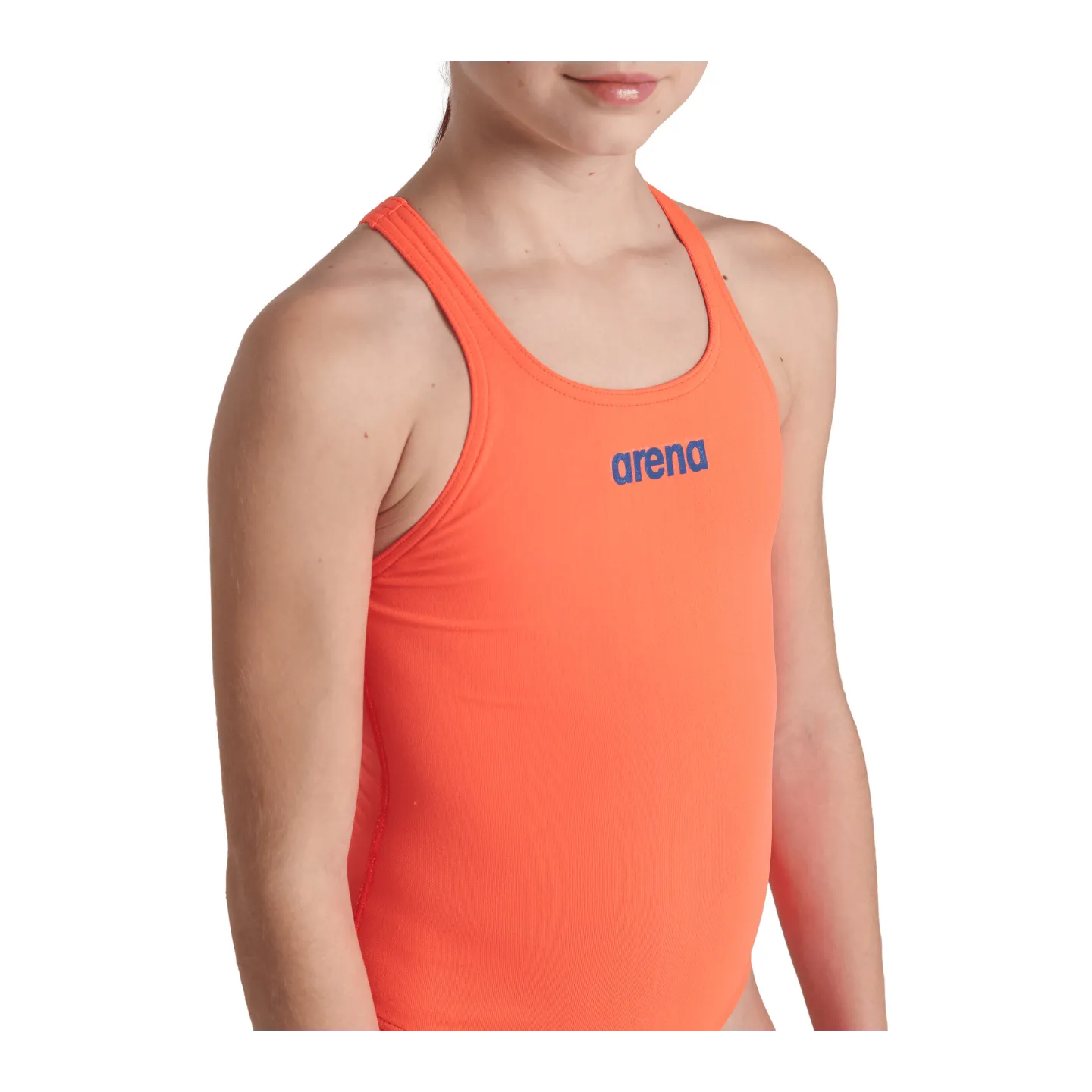 Maillot Fille ARENA  TEAM SWIMSUIT SWIM PRO SOLID BRIGHT CORAL