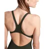 Maillot Femme ARENA TEAM SWIMSUIT SWIM PRO SOLID DARK SAGE