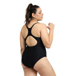 Maillot Femme ARENA SOLID SWIMSUIT CONTROL PRO BLACK