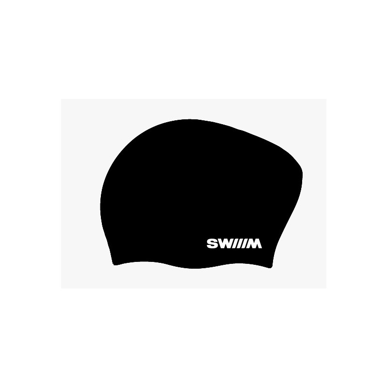 Bonnet  Adulte Swiiim  SILICONE LONG HAIR BLACK
