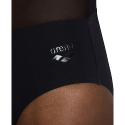 Maillot Femme ARENA MESH PANELS SWIMSUIT VENT BLACK
