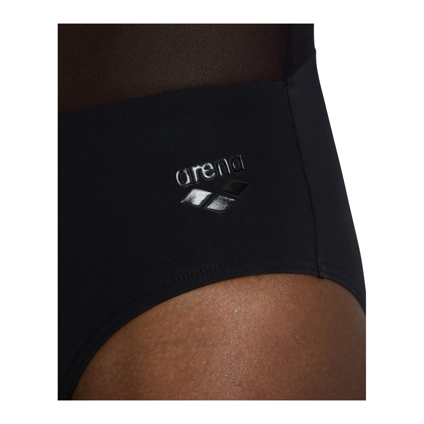 Maillot Femme ARENA MESH PANELS SWIMSUIT VENT BLACK