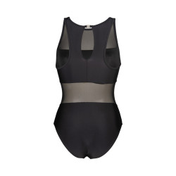 Maillot Femme ARENA MESH PANELS SWIMSUIT VENT BLACK