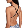 Maillot Femme ARENA EARTH SWIMSUIT XCROSS BACK BLACK WHITE