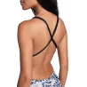 Maillot Femme ARENA EARTH SWIMSUIT XCROSS BACK BLACK WHITE