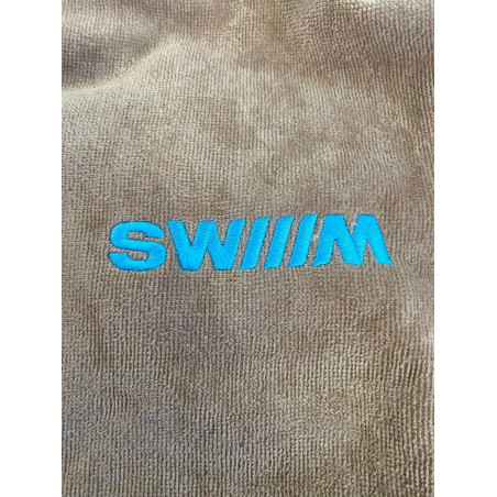 Poncho éponge à capuche CAMEL SW-BLUE