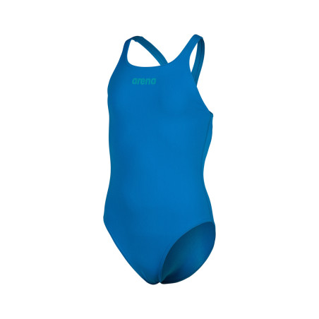 Maillot fille  ARENA TEAM SWIMSUIT SWIM PRO SOLID BLUE RIVER