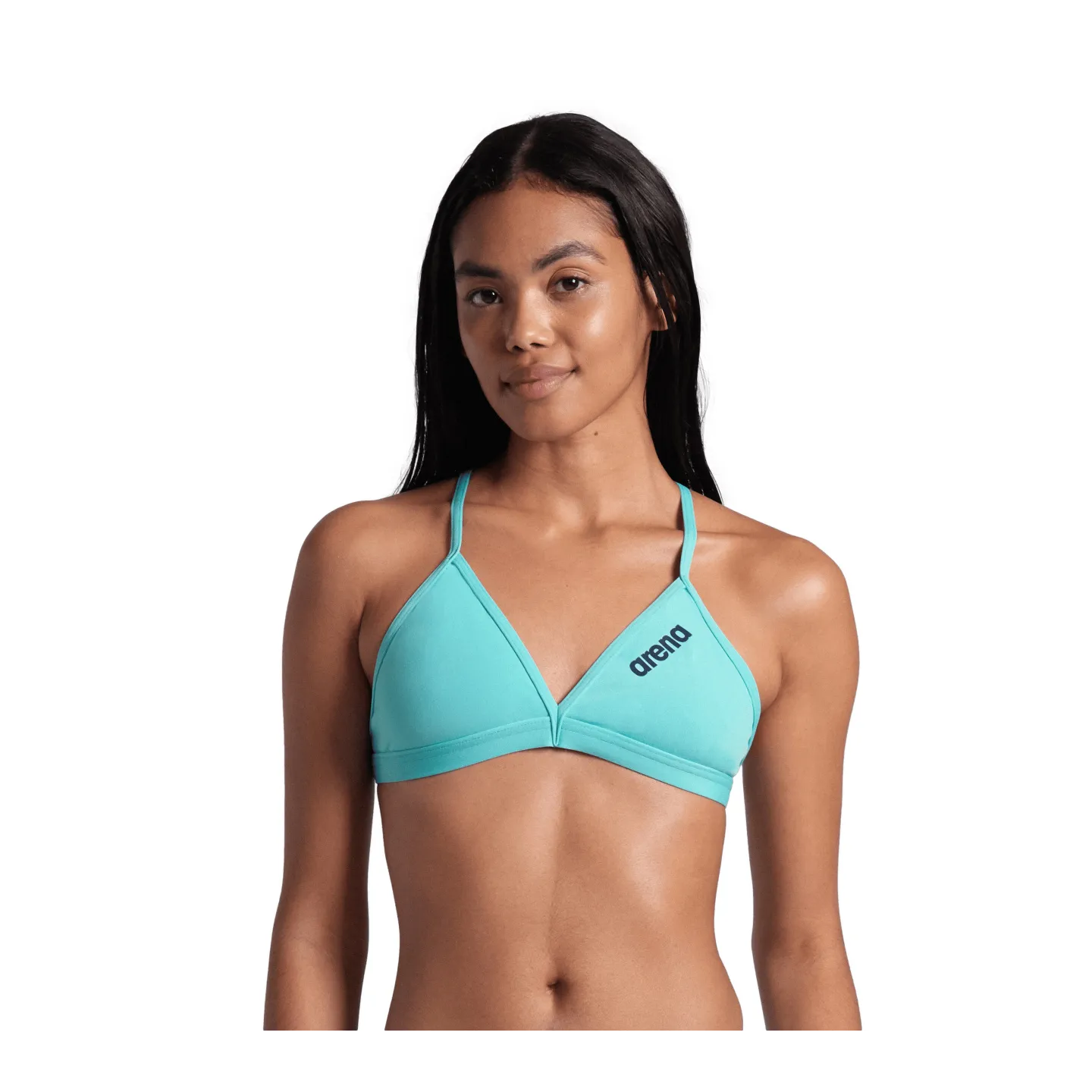 Maillot Femme ARENA TEAM SWIM TOP TIE BACK SOLID WATER