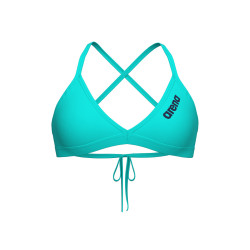 Maillot Femme ARENA TEAM SWIM TOP TIE BACK SOLID WATER