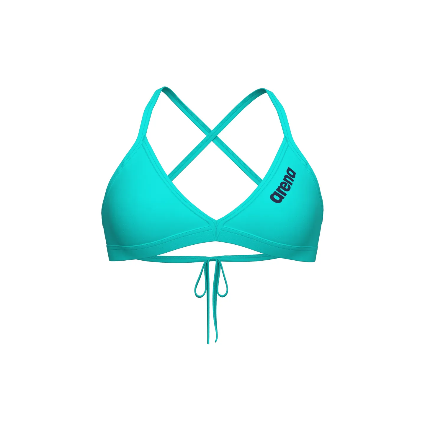 Maillot Femme ARENA TEAM SWIM TOP TIE BACK SOLID WATER
