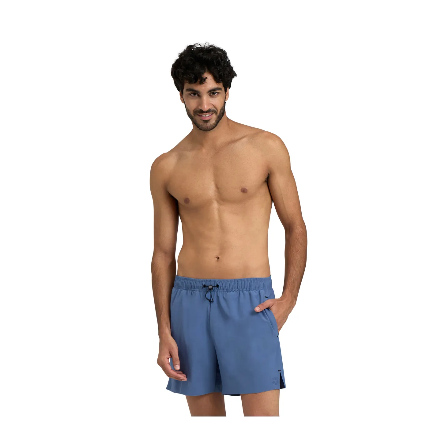 Maillot Homme ARENA EVO BEACH SHORT SOLID GREY BLUE