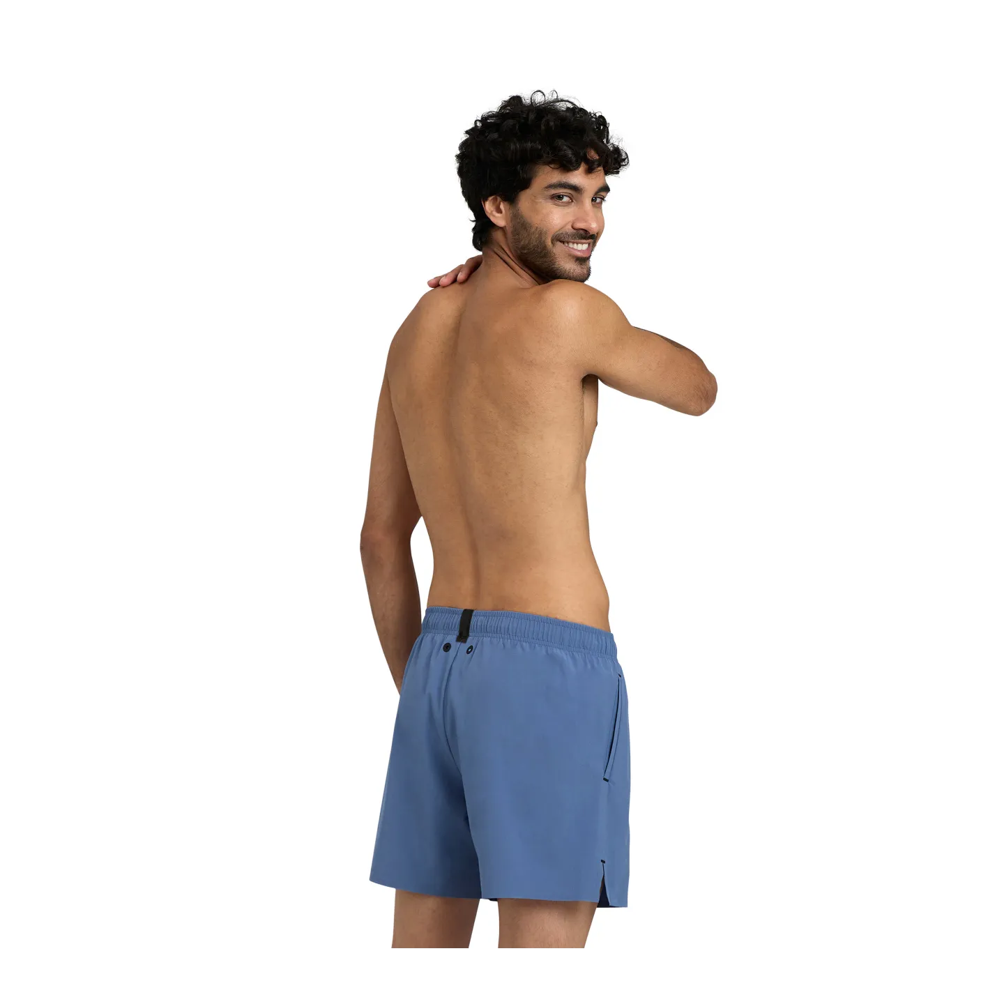 Maillot Homme ARENA EVO BEACH SHORT SOLID GREY BLUE