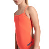 Maillot fille  ARENA TEAM SWIMSUIT CHALLENGE SOLID BRIGHT CORAL
