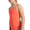 Maillot fille  ARENA TEAM SWIMSUIT CHALLENGE SOLID BRIGHT CORAL