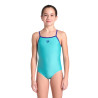 Maillot Fille ARENA SWIMSUIT LIGHT DROP SOLID WATER NEON BLUE
