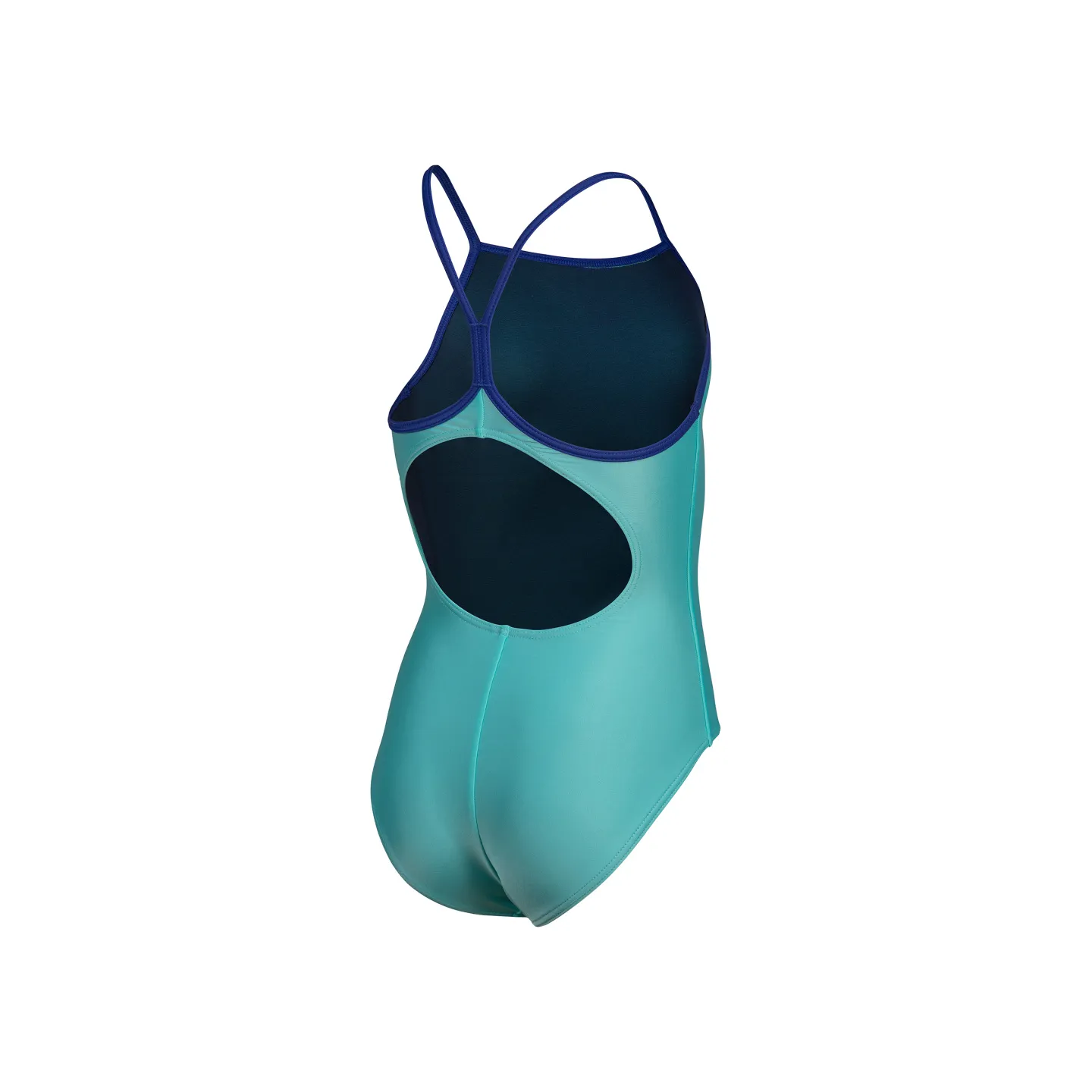 Maillot Fille ARENA SWIMSUIT LIGHT DROP SOLID WATER NEON BLUE