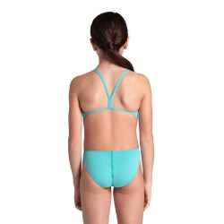 Maillot Fille ARENA  TEAM SWIMSUIT CHALLENGE SOLID WATER