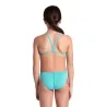 Maillot Fille ARENA  TEAM SWIMSUIT CHALLENGE SOLID WATER