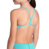 Maillot Fille ARENA  TEAM SWIMSUIT CHALLENGE SOLID WATER