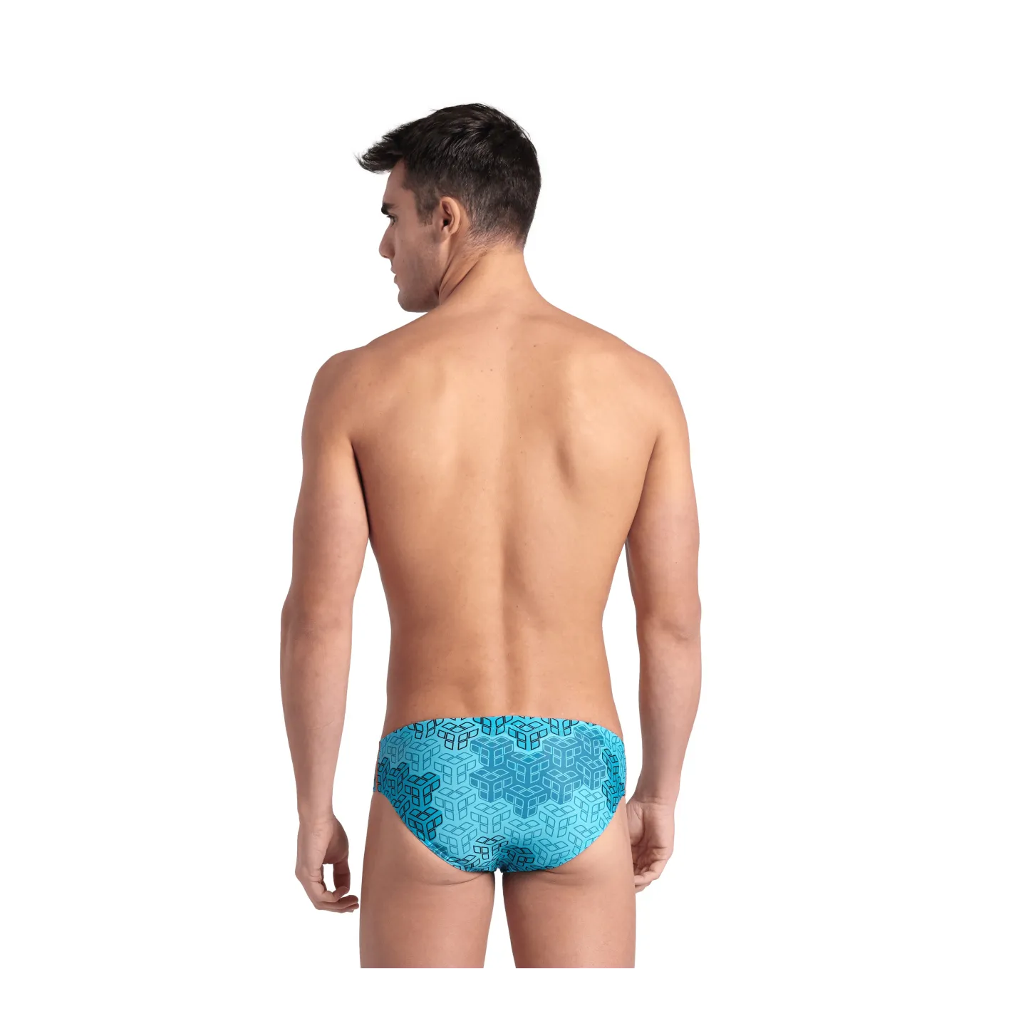 Maillot Homme ARENA CAMO KIKKO SWIM BRIEFS NAVY MULTI