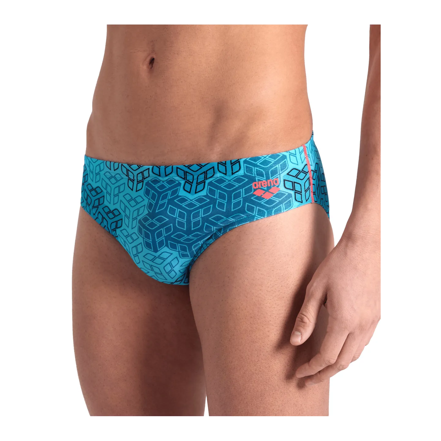 Maillot Homme ARENA CAMO KIKKO SWIM BRIEFS NAVY MULTI