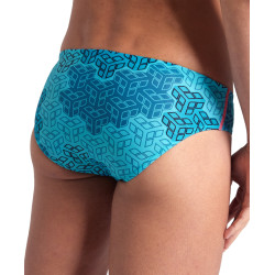 Maillot Homme ARENA CAMO KIKKO SWIM BRIEFS NAVY MULTI