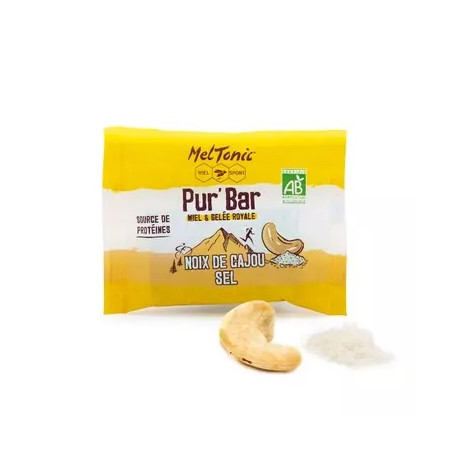 PUR' BAR SALÉE BIO - Cajou et Sel