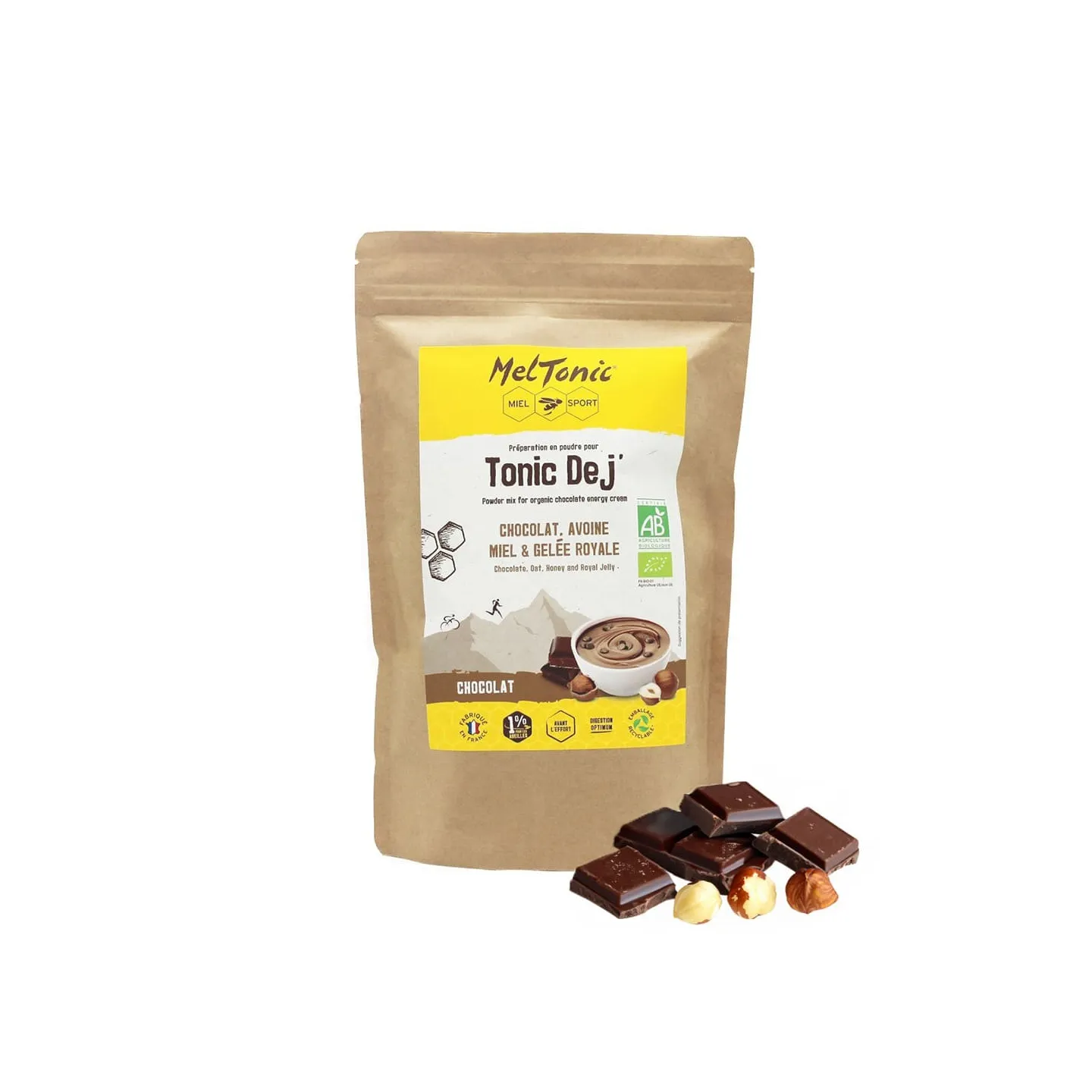 Tonic' Dej Bio - Chocolat, Miel et Gelée royale