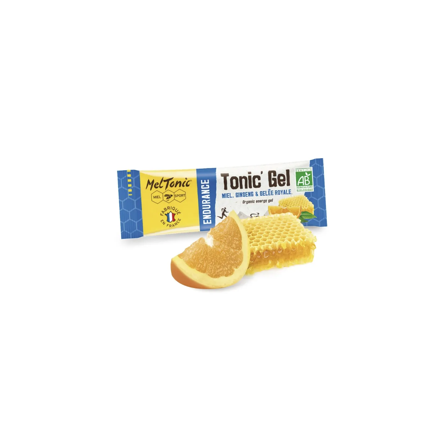 Gel énergétique Endurance bio Miel ginseng gelée royale
