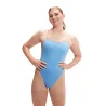 Maillot de Bain Femme ECO+  SOLID VBACK BLU/PIN