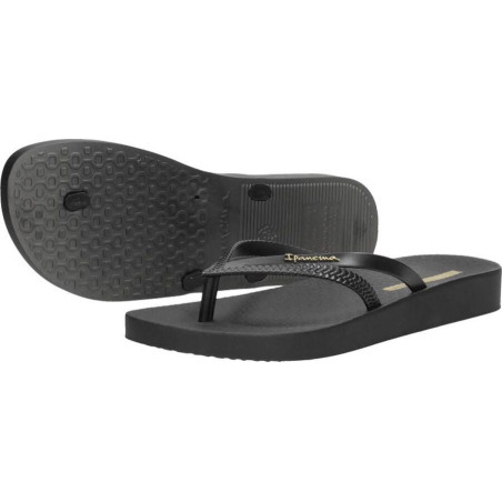 SANDALES IPANEMA BOSSA SOFT V FEM BLACK/BLACK