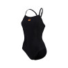 Maillot Femme  ARENA SOLID SWIMSUIT LIGHTDROP BLACK