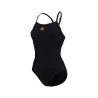 Maillot Femme  ARENA SOLID SWIMSUIT LIGHTDROP BLACK