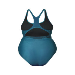 Maillot Femme ARENA SOLID SWIMSUIT CONTROL PRO DEEP TEAL