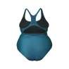 Maillot Femme ARENA SOLID SWIMSUIT CONTROL PRO DEEP TEAL