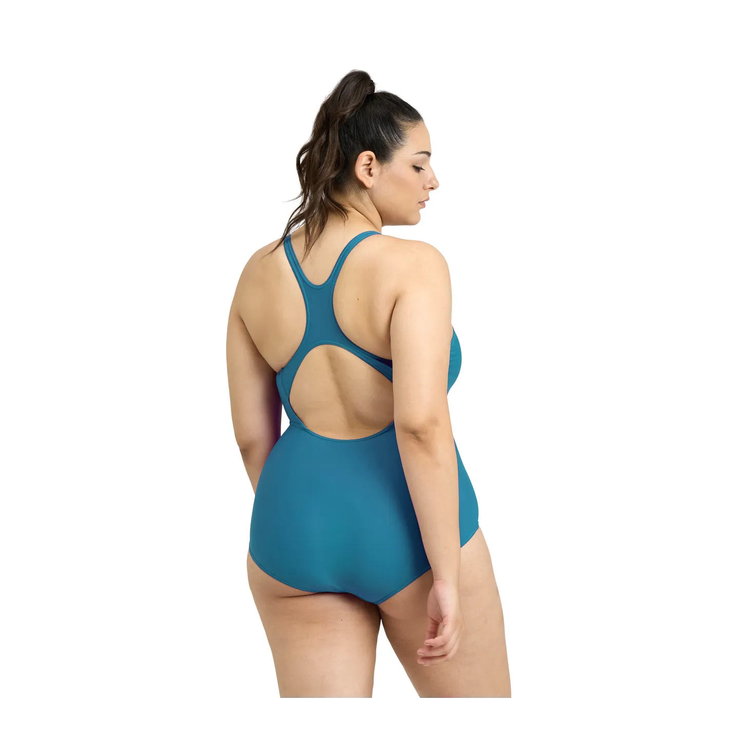 Maillot Femme ARENA SOLID SWIMSUIT CONTROL PRO DEEP TEAL