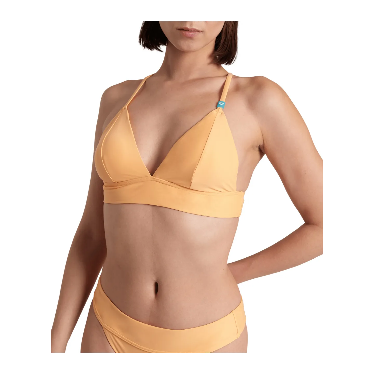 Maillot Femme ARENA ESSENTIALS BIKINI TRIANGLE SALMON PINK