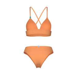 Maillot Femme ARENA ESSENTIALS BIKINI TRIANGLE SALMON PINK