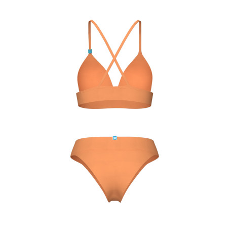 Maillot Femme ARENA ESSENTIALS BIKINI TRIANGLE SALMON PINK