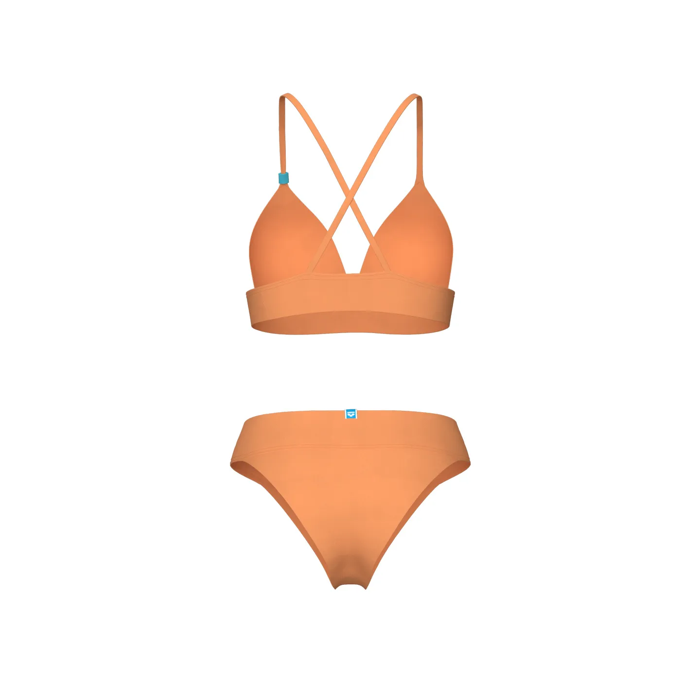 Maillot Femme ARENA ESSENTIALS BIKINI TRIANGLE SALMON PINK