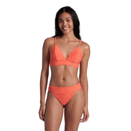 Maillot Femme ARENA ESSENTIALS BIKINI TRIANGLE CALYPSO CORAL