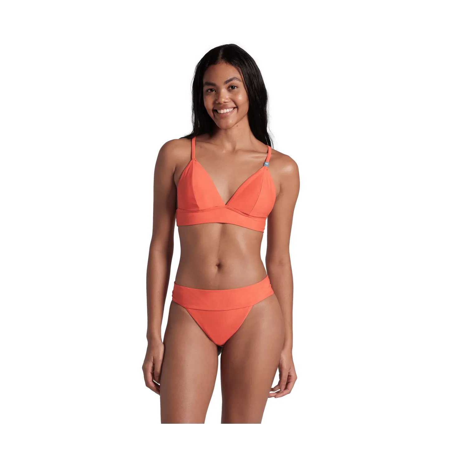 Maillot Femme ARENA ESSENTIALS BIKINI TRIANGLE CALYPSO CORAL