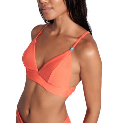 Maillot Femme ARENA ESSENTIALS BIKINI TRIANGLE CALYPSO CORAL