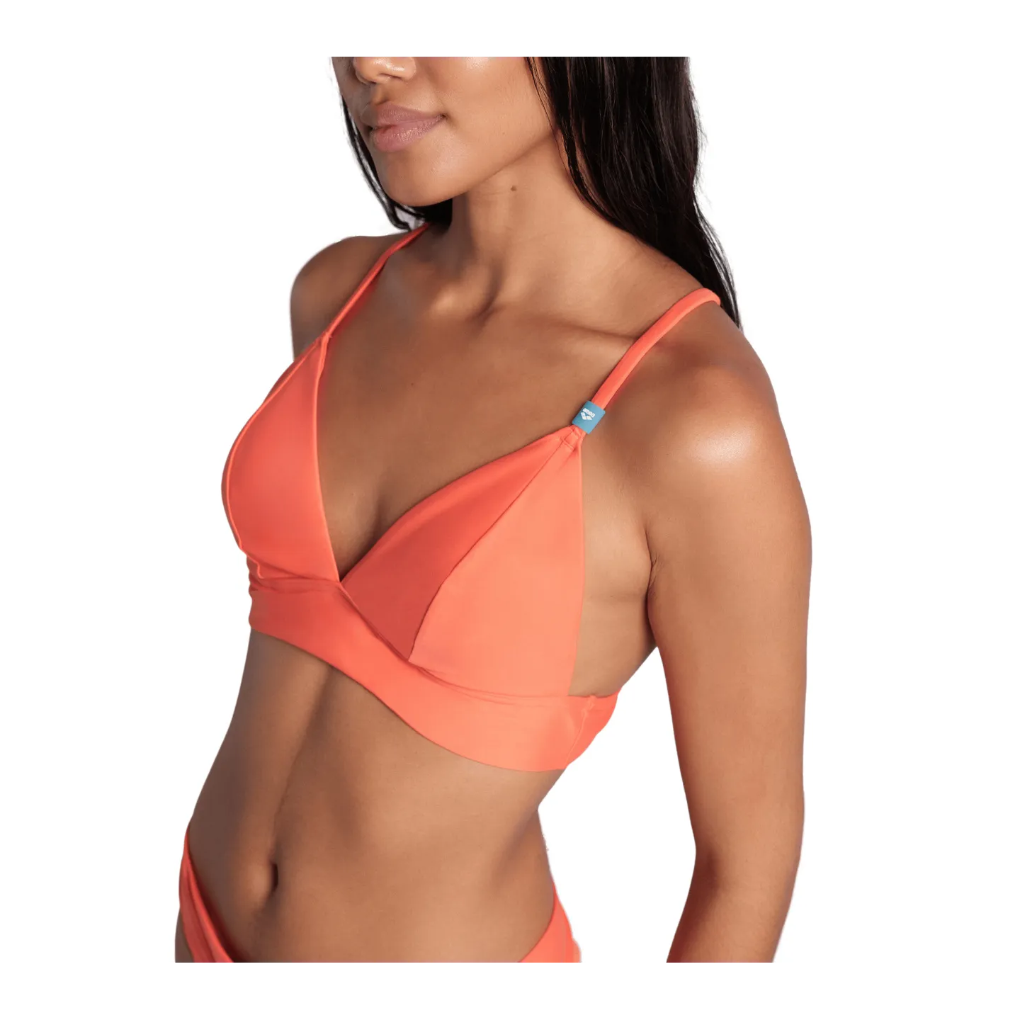 Maillot Femme ARENA ESSENTIALS BIKINI TRIANGLE CALYPSO CORAL