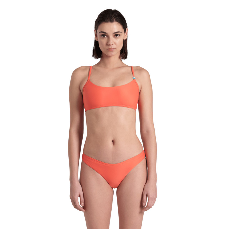 Maillot Femme ARENA ESSENTIALS BIKINI BANDEAU CALYPSO CORAL
