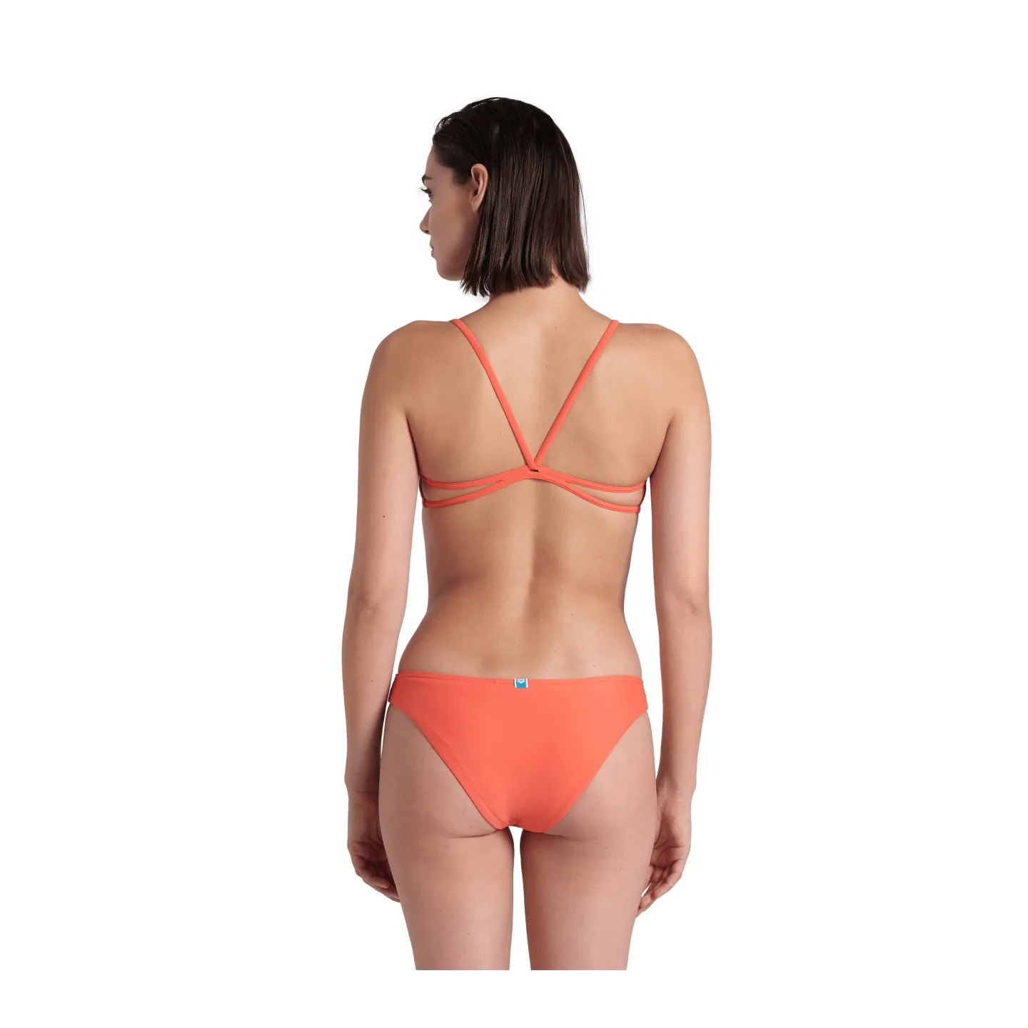 Maillot Femme ARENA ESSENTIALS BIKINI BANDEAU CALYPSO CORAL