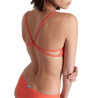Maillot Femme ARENA ESSENTIALS BIKINI BANDEAU CALYPSO CORAL