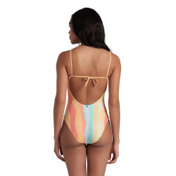 Maillot Femme ARENA WATER PRINT SWIMSUIT MULTISTRIPES