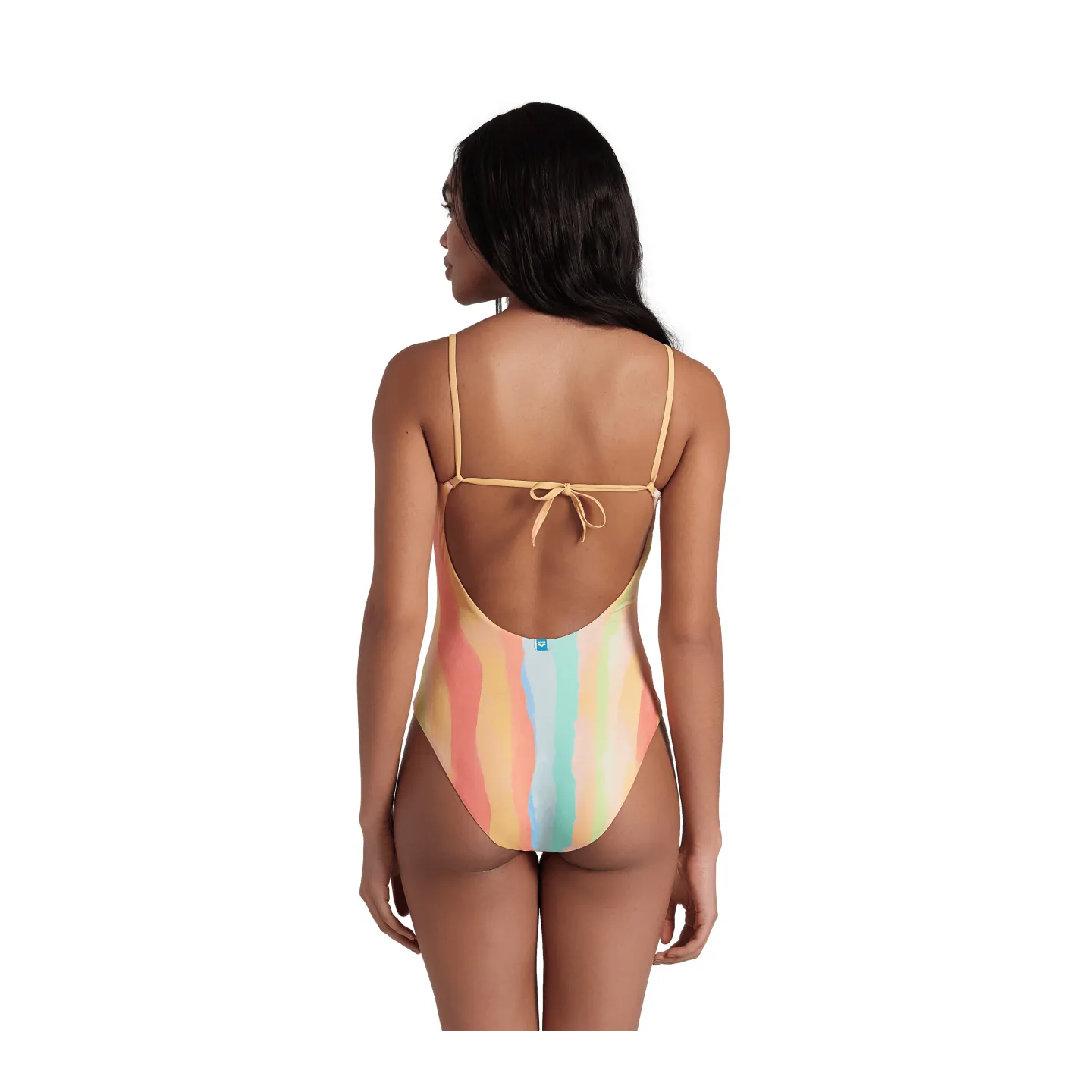 Maillot Femme ARENA WATER PRINT SWIMSUIT MULTISTRIPES
